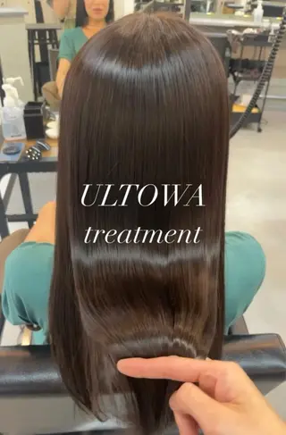 ロング sai x所属・奥秋 理紗　sai xのヘアスタイル