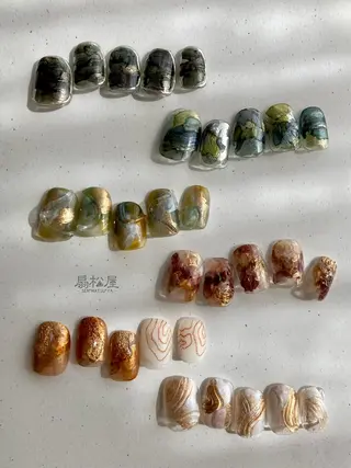 ネイル 扇松屋 marie.nのネイルデザイン