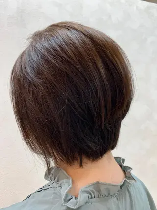 ショート カラー 加藤（旧姓　今竹） 遥花のヘアスタイル