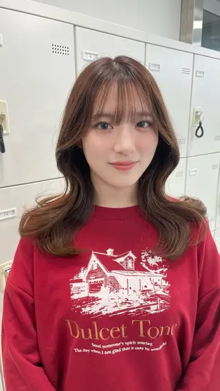 カラー mayu/ブリーチ/ layer/似合わせのヘアスタイル