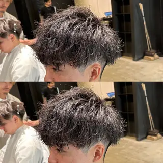 パーマ メンズ PERCUT東梅田店所属・メンズカット PERCUT/高常のヘアスタイル