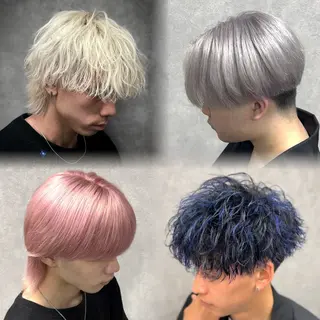 カラー パーマ メンズ 【札幌メンズ特化】 つばさ🔥のヘアスタイル