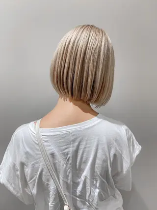 ショート カラー LA KING GINZA TOKYO所属・🧡ショートの達人 🧡SHOのヘアスタイル