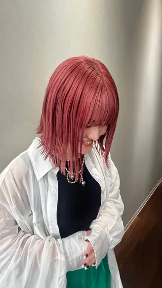 セミロング カラー "Daisy" Rio /大名・天神のヘアスタイル