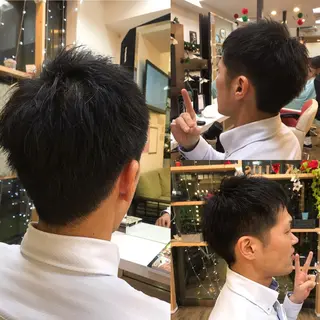ショート メンズ 赤羽、髪質改善サロン 吉野リョウスケのヘアスタイル