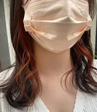 セミロング nico🏁 rihoのヘアスタイル