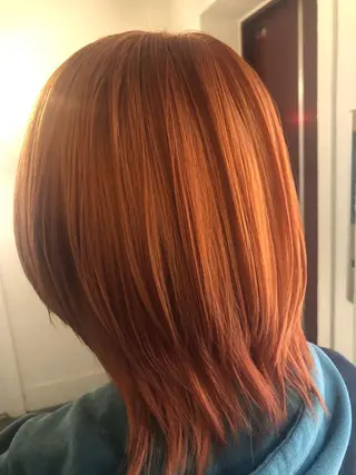 カラー 竹下 了史のヘアスタイル