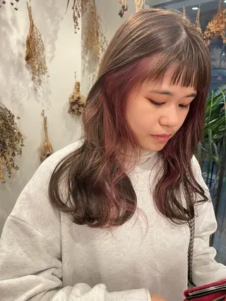 ロング カラー m ā l o.🌷 サカモトマイコのヘアスタイル