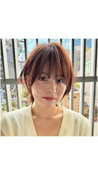 ショート カラー 🌟TOSHI/透明 感カラー/ショートのヘアスタイル