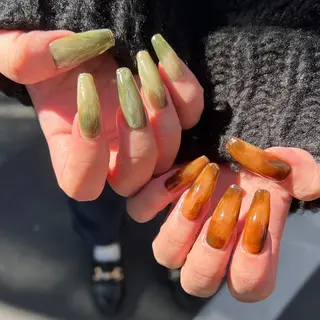 ネイル 野島 千夏のネイルデザイン