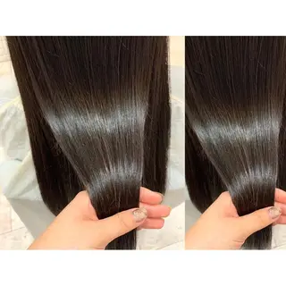 ロング 🫧透け感⋆艶髪💎 山口アヤカのヘアスタイル