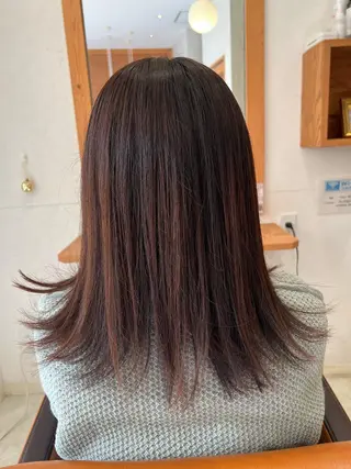 ミディアム TELA HAIR 幕張本郷所属・TELA HAIR 幕張本郷店 千尋のヘアスタイル