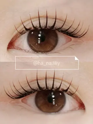 マツエク・マツパ Liliy所属・hana [Liliy］のマツエク・マツパデザイン