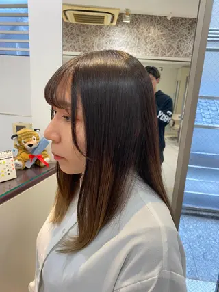 ロング カラー Aujuaソムリエ ❤️‍🔥今吉 晃太のヘアスタイル