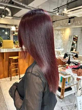 ロング カラー かわにし ひなた🐰のヘアスタイル