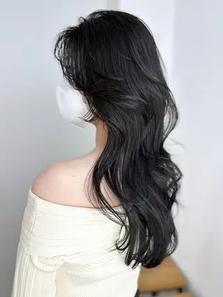 セミロング カラー ITbyALBUM 下北沢店のヘアスタイル