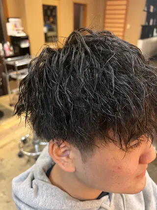 パーマ メンズ Japan  gem所属・伊藤 憲のヘアスタイル