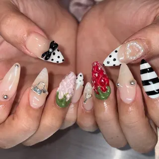 ネイル 👽個性派ネイル🎀 komachiのマツエク・マツパデザイン