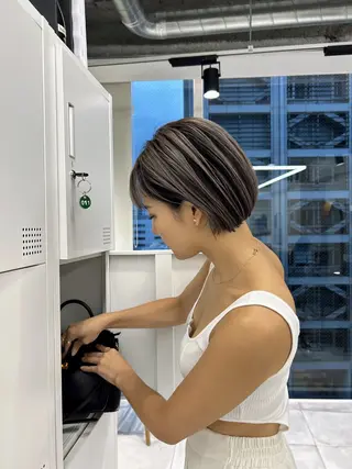 ショート カラー 【代表】 たき〜のヘアスタイル