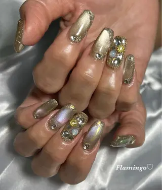 ネイル 40代からの爪を守る ×ケア重視サロン♡のネイルデザイン