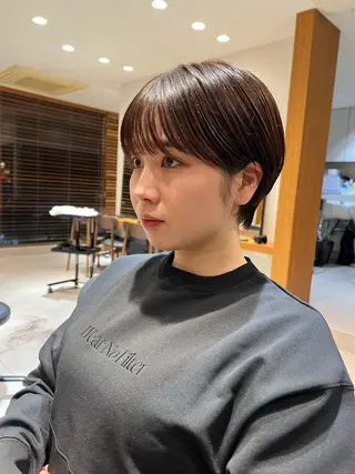 ショート yiye青山店所属・無料カットモデル /yuukaのヘアスタイル