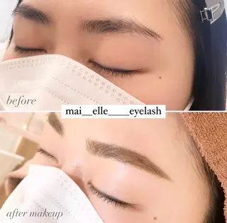 アイブロウ frill eye beauty by ELLE所属・ふわ眉✴︎うぶ眉 🌸maiの眉毛・アイブロウイメージ