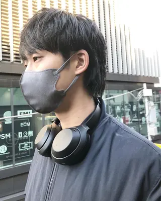 ヘアアレンジ メンズ ainico+所属・メンズ特化✂️栗原 侑也のヘアスタイル