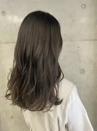 カラー 縮毛矯正/スパイラル パーマ/表参道のヘアスタイル