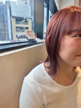 ショート カラー ロカリタ 河原町三条所属・🌐👽フクイ キララ🌎💎のヘアスタイル