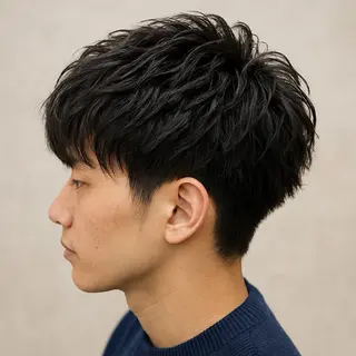 メンズ 髪質改善特化美容師 YOUのヘアスタイル