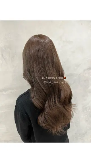 ロング Natsuki 土曜はヘアのみのマツエク・マツパデザイン