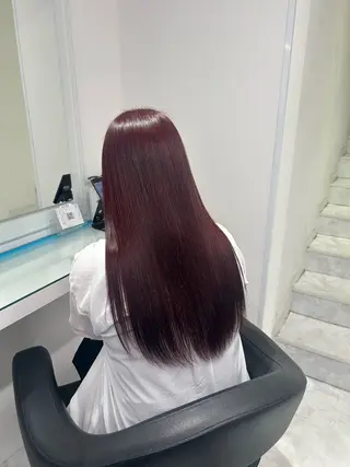 ロング カラー ヘアアレンジ ブリーチ無し透明感 🕊AZUSAのヘアスタイル