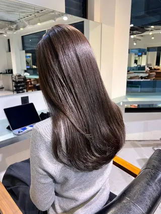 ロング カラー 渋谷🎀透明感カラー レイヤー/mikuのヘアスタイル