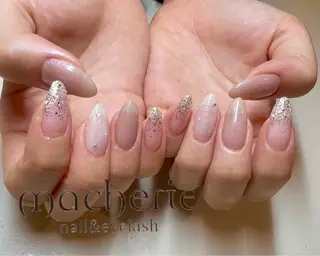 セミロング マシェリ 梅田のネイルデザイン