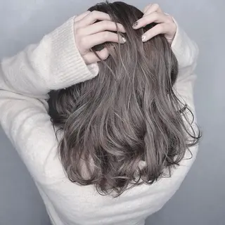 セミロング カラー パーマ ヘアアレンジ メンズ キッズ ネイル マツエク・マツパ 新宿駅近♡友達とOK 🦋W -ワット -のヘアスタイル