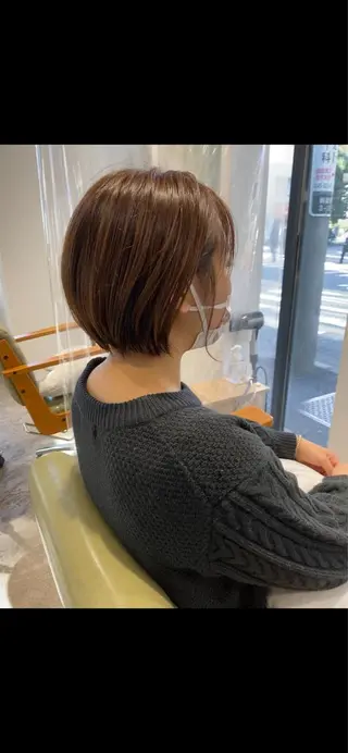 ショート ✨圧倒的満足度◎ 小顔美人ショート✨佃のヘアスタイル