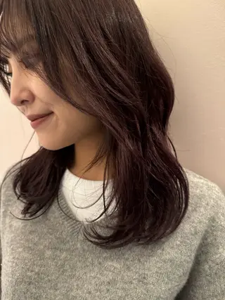 ミディアム hao所属・渋谷/髪質改善 manaeのヘアスタイル