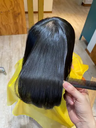 セミロング MAHALO豊明店所属・MAHALO 豊明店のヘアスタイル