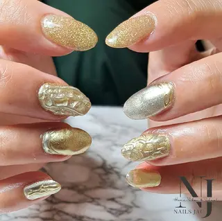 ネイル 島屋 千奈美のネイルデザイン