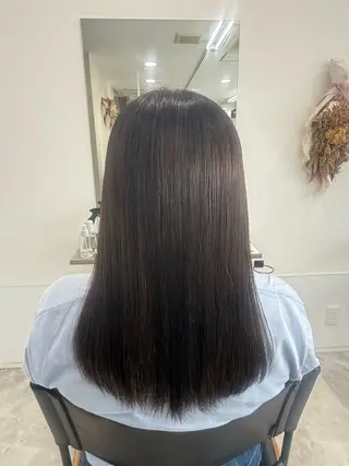 セミロング Rina/ガーリー/ 透明感カラー🪄♡のヘアスタイル