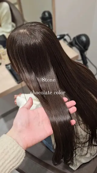 セミロング カラー サロウィン　神戸三宮店所属・三宮No.1ブリーチ 無しカラー/杉山太貴のヘアスタイル