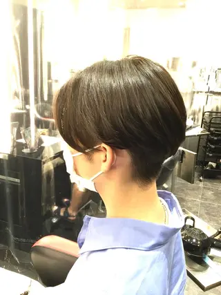 ショート メンズ Annon プライベートサロンのヘアスタイル