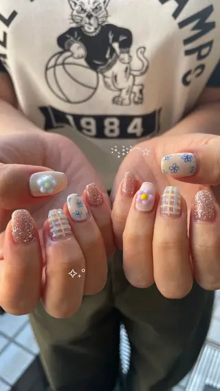 ネイル ネイルサロン　SLASH所属・Aki ୨୧のネイルデザイン