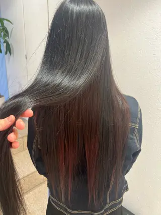 カラー ONE CONCEPT【ワンコンセプト】所属・飯味 華菜のヘアスタイル