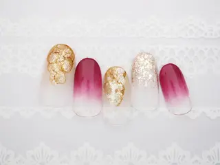 ネイル トップネイリスト Ribbon立川店のネイルデザイン