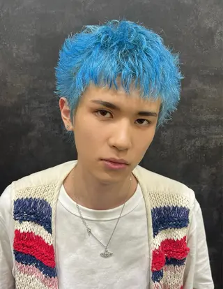 ショート カラー メンズ オシャレなスタイル つくりますのヘアスタイル