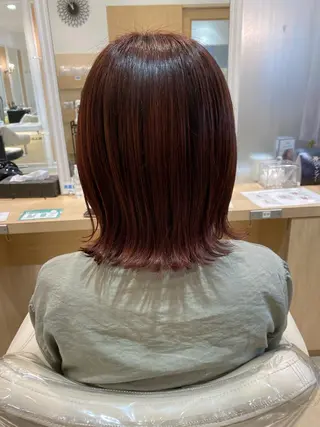 ミディアム Ash中目黒店 榊間茜のヘアスタイル