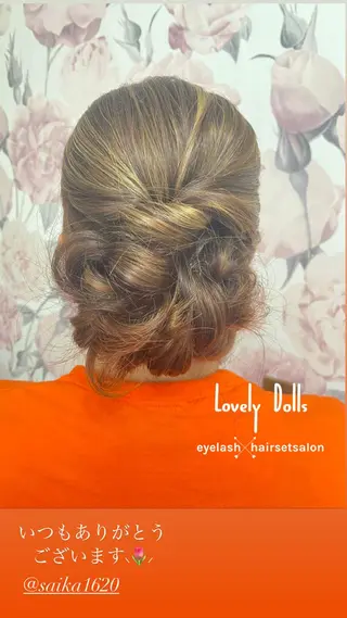 ロング ヘアアレンジ Lovely Dollsの眉毛・アイブロウイメージ