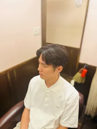 ミディアム メンズ 山村 翔馬のヘアスタイル