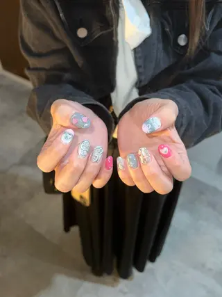 ネイル 個性派／中韓ネイル SAKURAのネイルデザイン